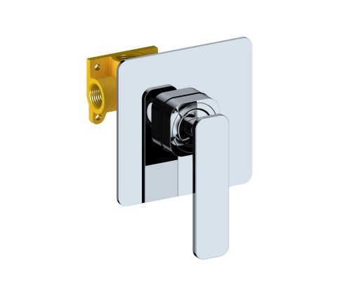 Смеситель встроенный с гигиеническим душем Timo Torne 4389/00SM хром