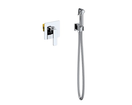 Смеситель встроенный с гигиеническим душем Timo Torne 4389/00SM хром