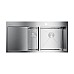 Кухонная мойка Omoikiri Akisame 100-2-IN-R 4973547 нержавеющая сталь