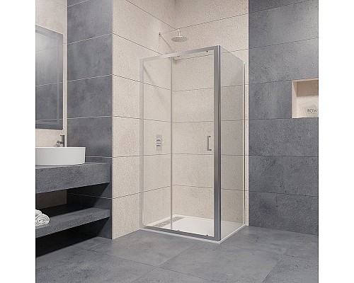 Душевой уголок RGW Passage PA-74 120x80 410874128-11 профиль Хром стекло прозрачное