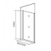Боковая часть NEO SP-80-C-CH GOOD DOOR НЕ00001
