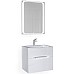 Тумба под раковину Jorno Modul 65 Mоl.01.62/P/W подвесная Белый глянец