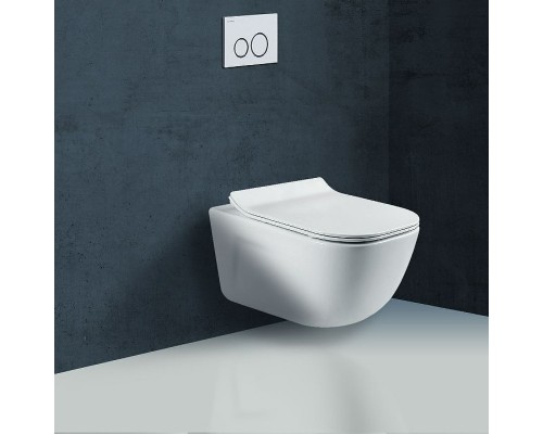 Унитаз Vincea Idea Rimless VT1-33 подвесной с сиденьем Микролифт