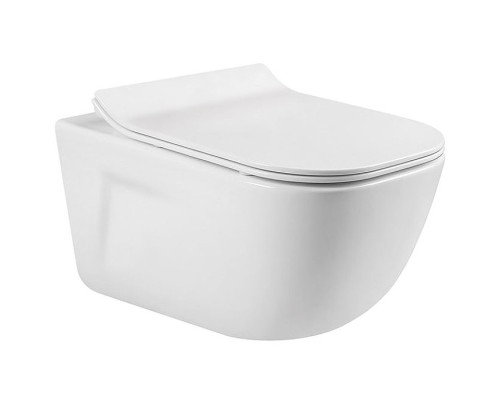 Унитаз Vincea Idea Rimless VT1-33 подвесной с сиденьем Микролифт