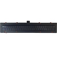 Душевой лоток Veconi Medium Black 650 V650MB с Черной матовой решеткой