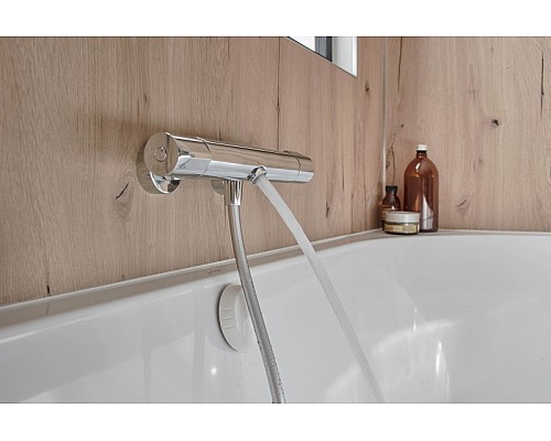 Смеситель для ванны Jacob Delafon Metro E24395-CP с термостатом Хром