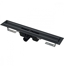 Душевой лоток AlcaPlast APZ1BLACK-950 с опорами, черный матовый