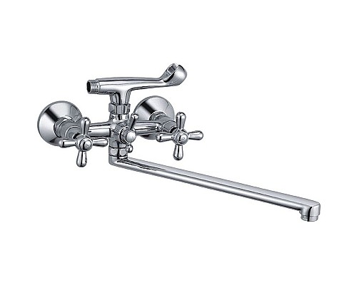 Смеситель для ванны Haiba HB2125 универсальный Хром