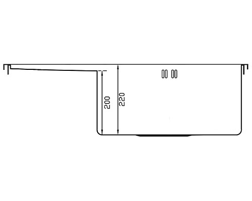 Кухонная мойка Seaman Eco Marino SMB-7851LS.A Нержавеющая сталь