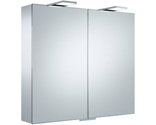 Зеркальный шкаф Keuco Royal 15 80 с подсветкой Хром