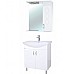 Зеркало со шкафом Bellezza Элеганс 60 R 4618609521015 с подсветкой Белое