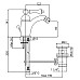 Смеситель для биде Cezares MARGOT-BSM1-01-Bi