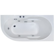 Акриловая ванна Royal Bath Azur Standart 160x80 с гидромассажем