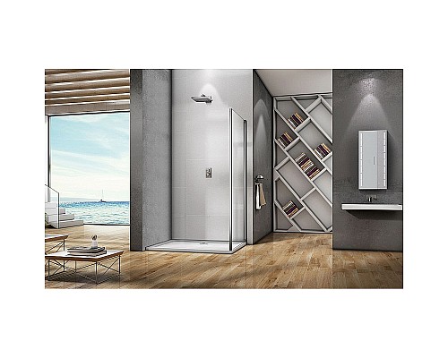 Душевая стенка Good Door Lira SP-100-C-CH 100 профиль Хром стекло прозрачное Душевая стенка Good Door Lira SP-100-C-CH 100 профиль Хром стекло прозрачное