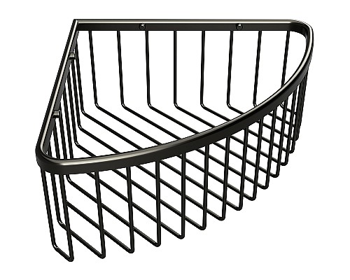 Полка корзина Bemeta Graphit 156208312 угловая Антрацит матовый