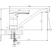 Смеситель для кухонной мойки Rossinka T T40-21