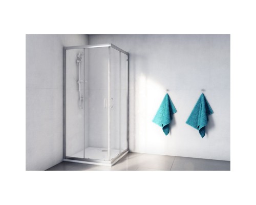 Душевое ограждение Excellent Серия 201 80х80 квадрат хром