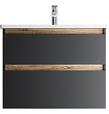 Тумба под раковину AM.PM X-Joy 80 M85AFHX0802BM подвесная Черная матовая