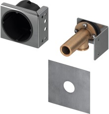 Комплект на застенный модуль для унитазов-биде TECE 9880037 