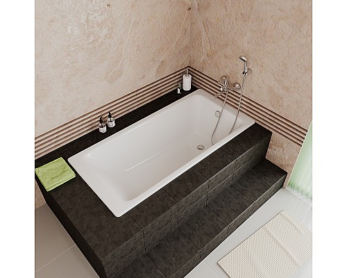 Чугунная ванна Delice Parallel 170x80 DLR_220502 без антискользящего покрытия Чугунная ванна Delice Parallel 170x80 DLR_220502 без антискользящего покрытия