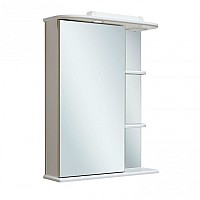 Зеркальный шкаф Runo Магнолия 50 00000000607 левый