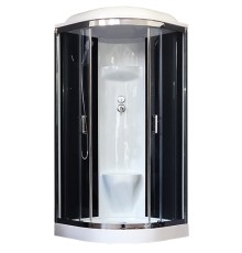 Душевая кабина Royal Bath НК 100x100 задняя стенка Черная