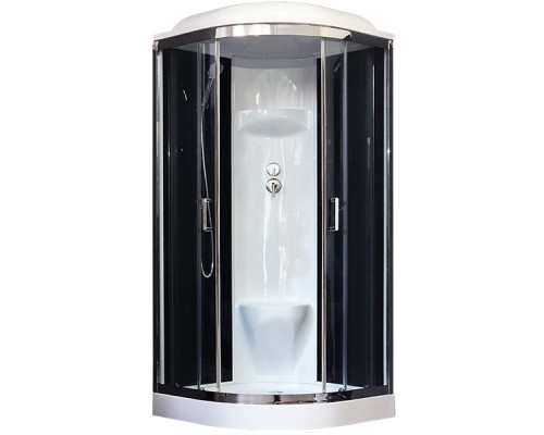 Душевая кабина Royal Bath НК 100x100 задняя стенка Черная