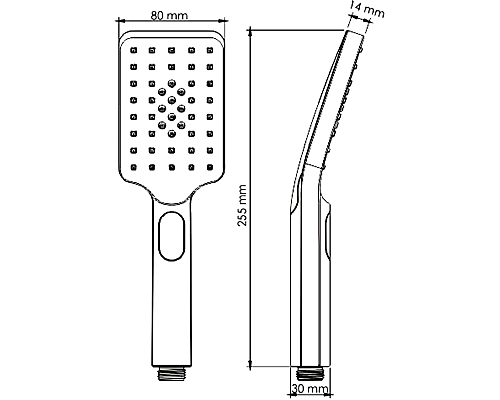 Душевая система WasserKRAFT Alme A16590 Хром