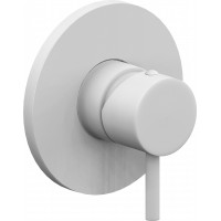 Смеситель Paffoni Light LIG011BO с внутренней частью, для душа, белый