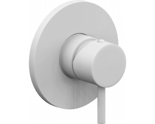 Смеситель Paffoni Light LIG011BO с внутренней частью, для душа, белый