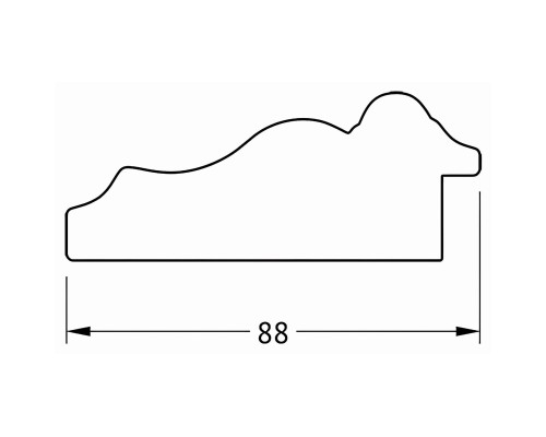 Зеркало Evoform Exclusive Floor 201х111 BY 6159 с фацетом в багетной раме - Римская бронза 88 мм