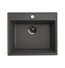 Кухонная мойка Ulgran Quartz мокрый асфальт