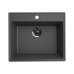 Кухонная мойка Ulgran Quartz Forte 580-09 мокрый асфальт