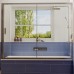 Шторка на ванну Ambassador Bath Screens 170х140 профиль Хром стекло CrystalPure