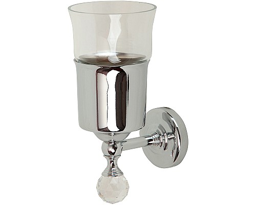Стакан для зубных щеток Migliore Amerida 16574 Хром с кристаллом Swarovski
