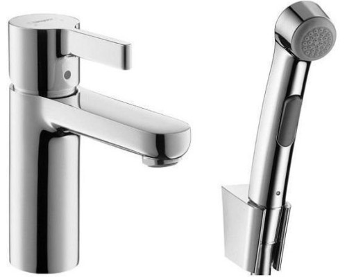 Смеситель с гигиеническим душем Hansgrohe Metris S 31160000
