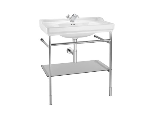 Тумба под раковину Roca 851370425, Раковина на каркасе из нержавеющей стали