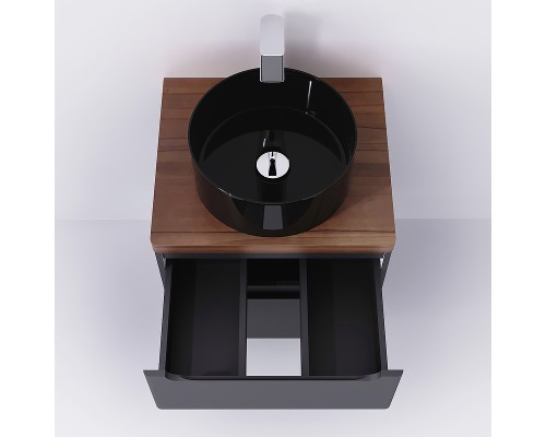 Столешница под раковину Jorno Wood 60 Wood.06.60/DW Темное дерево