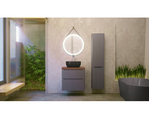 Столешница под раковину Jorno Wood 60 Wood.06.60/DW Темное дерево