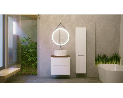 Столешница под раковину Jorno Wood 60 Wood.06.60/DW Темное дерево