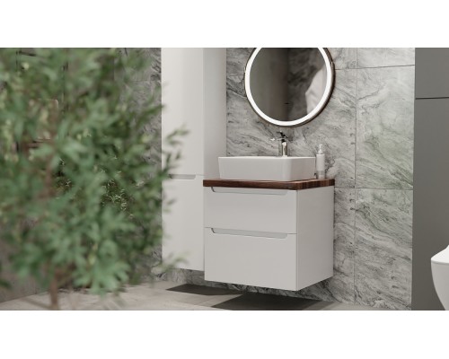 Столешница под раковину Jorno Wood 60 Wood.06.60/DW Темное дерево