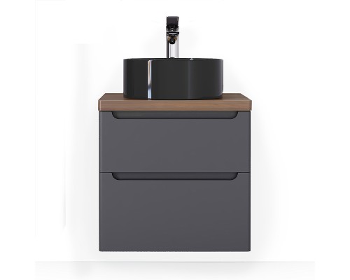 Столешница под раковину Jorno Wood 60 Wood.06.60/DW Темное дерево