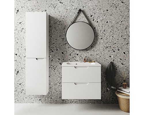 Шкаф пенал Ravak SB Classic II 40 L X000001473 подвесной Белый Серый