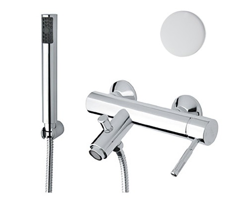 Смеситель для ванны Webert Rimini RI850101740 белый