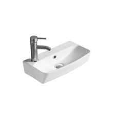 Раковина керамическая накладная и подвесная SantiLine SL-2003