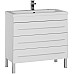Тумба под раковину Aquanet Верона 90 178470 3 ящика Белая