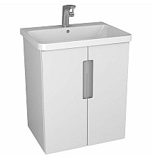 Тумба под раковину Owl 1975 Runn 60 OW07.30.00 подвесная Белая глянцевая