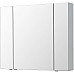 Зеркальный шкаф Aquanet Алвита New 90 303895 Серый матовый