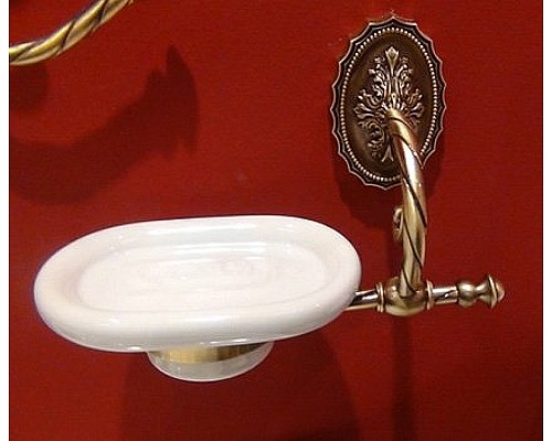 Мыльница Migliore Edera 16895 Бронза