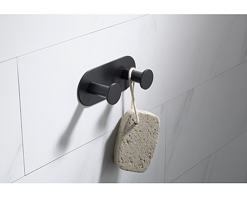 Вешалка-2 крючка Timo Saona 13014/03 черный